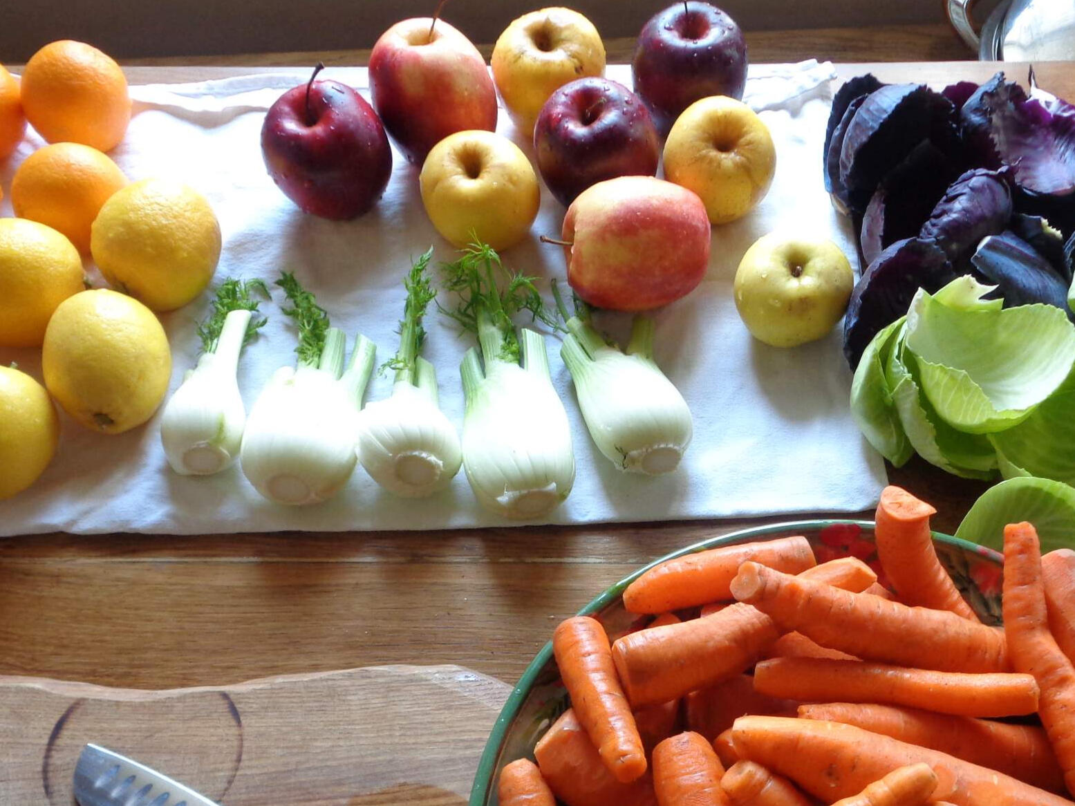 Lacto-fermentation en cours.